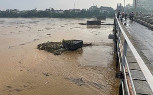 Hà Nội cảnh báo báo động lũ trên nhiều sông, bảo đảm an toàn hạ du hồ Núi Cốc