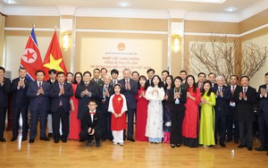 Tổng Bí thư Tô Lâm thăm Đại sứ quán Việt Nam tại Triều Tiên