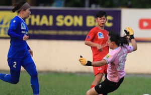 Lượt 10 giải nữ VĐQG – Cúp Thái Sơn Bắc 2025: Than KSVN vào top 3