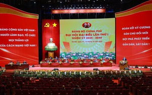 Đại hội Đảng bộ Chính phủ: Công tác cán bộ cần có tầm nhìn xa