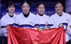 Đội Việt Nam ngoạn mục đánh bại Thái Lan để giành chức vô địch thế giới