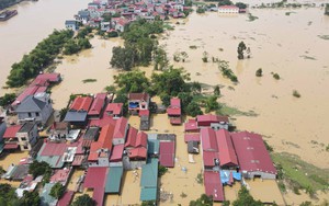 Bắc Ninh vẫn còn hơn 700 hộ dân xã Tiên Lục bị cô lập do mưa lũ