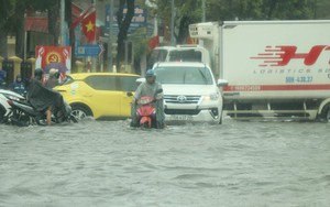 Hải Phòng ngập úng ngập cục bộ sau mưa lớn