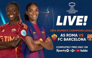Lịch thi đấu bóng đá hôm nay 15/10: Trực tiếp bóng đá nữ Roma vs Barcelona