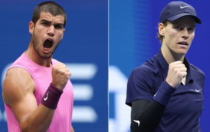Cựu ngôi sao quần vợt thế giới nhận định Jannik Sinner không thể bắt kịp Carlos Alcaraz
