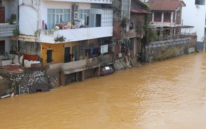 Cảnh báo lũ trên sông ở Cao Bằng