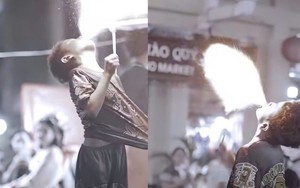 Bóc gỡ đường dây "chăn dắt" trẻ em ngậm dầu hỏa phun lửa để xin tiền