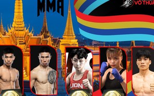 Việt Nam cử một loạt cao thủ MMA dự SEA Games 33, quyết giành HCV