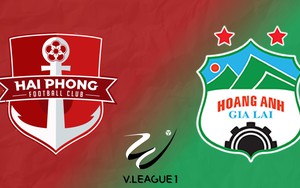 Link xem trực tiếp bóng đá Hải Phòng vs Hoàng Anh Gia Lai 18h hôm nay, V-League vòng 7