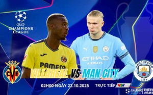 Nhận định, soi tỷ lệ Villarreal vs Manchester City 02h00 ngày 22/10, Champions League