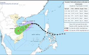Bão số 12 duy trì cường độ, tiếp tục đổi hướng