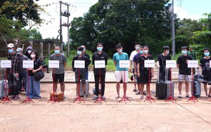 Tiếp nhận 15 công dân Việt Nam do phía Campuchia trao trả