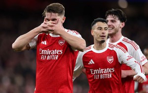 Gyokeres giải cơn khát bàn thắng, Arsenal đi vào lịch sử Champions League