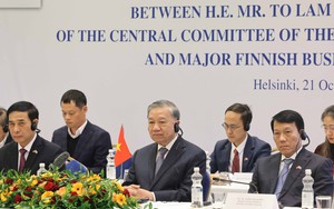 Tổng Bí thư Tô Lâm gặp gỡ một số doanh nghiệp Phần Lan tiêu biểu