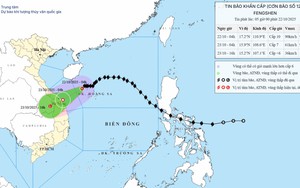 Bão số 12 cách thành phố Đà Nẵng khoảng 310 km