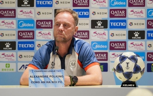 HLV Polking: 'CAHN chiến đấu hết mình ở mọi giải đấu'