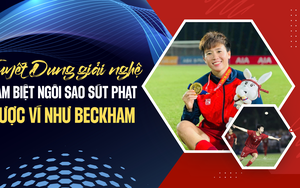 Tuyết Dung giải nghệ: Tạm biệt ngôi sao sút phạt được AFC ví như Beckham