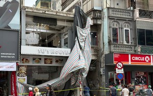 Hà Nội: Tạm dừng thi công công trình 121 Tôn Đức Thắng sau vụ tai nạn khiến một người tử vong