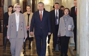 Tổng Bí thư Tô Lâm gặp Phó Chủ tịch thứ nhất Quốc hội Phần Lan