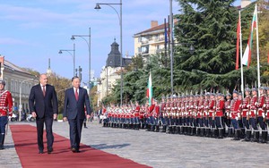 Lễ đón Tổng Bí thư Tô Lâm và Phu nhân thăm chính thức Bulgaria