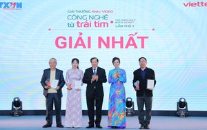 32 tác phẩm xuất sắc đoạt Giải thưởng ảnh/video “Công nghệ từ trái tim – Technology with heart” lần thứ 2