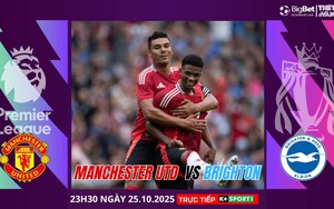 Nhận định, soi tỷ lệ MU vs Brighton 23h30 hôm nay ngày 25/10, Ngoại hạng Anh vòng 9