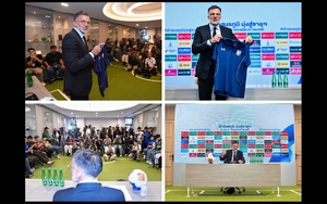 Tân HLV Thái Lan lủi thủi một mình trong lễ ra mắt 'độc nhất vô nhị'