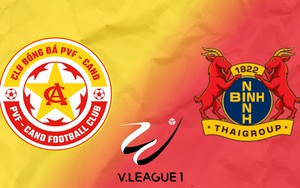 Link xem trực tiếp bóng đá PVF-CAND vs Ninh Bình 18h hôm nay, xem V-League vòng 8