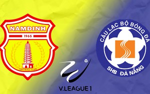 Link xem trực tiếp bóng đá Nam Định vs SHB Đà Nẵng 18h hôm nay, V-League vòng 8