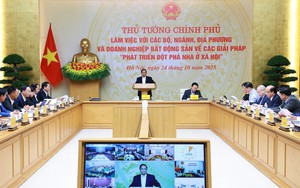 Thủ tướng Phạm Minh Chính làm việc về các giải pháp “phát triển đột phá nhà ở xã hội”