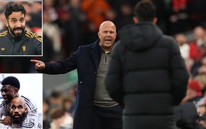 Ruben Amorim đáp trả Arne Slot sau lời mỉa mai về lối chơi của MU