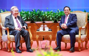 Thủ tướng Phạm Minh Chính gặp Tổng Thư ký Liên hợp quốc