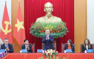 Tổng Bí thư Tô Lâm tiếp Trưởng đoàn các nước tham dự Lễ mở ký Công ước Hà Nội