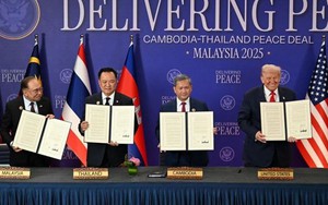 Hội nghị Cấp cao ASEAN 47: Campuchia và Thái Lan ký tuyên bố chung về thỏa thuận hòa bình