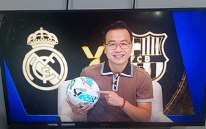 Những câu bình luận 'cháy mic' của BLV Tạ Biên Cương trong trận kinh điển Real Madrid vs Barcelona