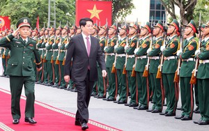 Chủ tịch nước dự Lễ kỷ niệm 80 năm Ngày truyền thống Quân khu 3