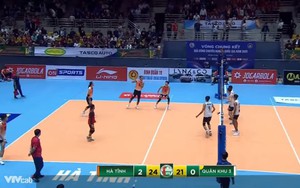 Xác định cặp bán kết đầu tiên của giải bóng chuyền nam hạng A quốc gia 2025