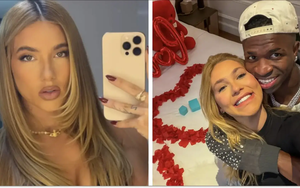 Sau El Clasico, Vinicius Junior công khai bạn gái bằng bức ảnh lãng mạn gây 'bão' mạng xã hội