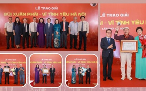 Toàn cảnh Lễ trao giải Bùi Xuân Phái - Vì tình yêu Hà Nội lần 18 - 2025