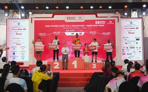 Ngọc Hoa và Nguyễn Thị Oanh tỏa sáng trên đường chạy marathon tại Hà Nội