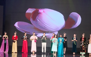 NTK Ngọc Lan tôn vinh nghề thêu thủ công truyền thống qua BST "Tơ Xưa"