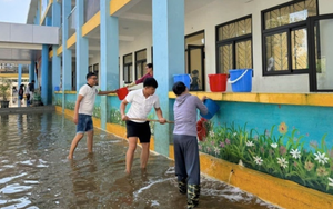 Hà Nội yêu cầu các trường chủ động ứng phó mưa lớn do hoàn lưu bão số 11