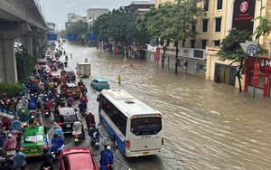 Hà Nội vận hành gần 100 trạm bơm tiêu chống úng ngập