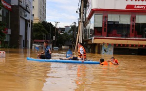 Trong biển nước Thái Nguyên, sáng lên tình người và sự sẻ chia