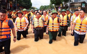 Thủ tướng Phạm Minh Chính tới Thái Nguyên thăm hỏi người dân, chỉ đạo khắc phục hậu quả mưa lũ 