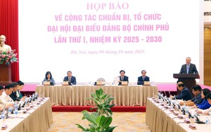 Đảng bộ Chính phủ tổ chức Đại hội đại biểu lần thứ I từ 12 đến 13/10