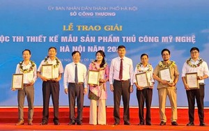 Trao 90 giải Thiết kế mẫu sản phẩm thủ công mỹ nghệ Hà Nội 2025