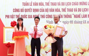 Công bố di sản văn hóa phi vật thể quốc gia nghề làm mão, mặt nạ của đồng bào Khmer