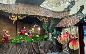 Trưng bày nghệ thuật múa rối Việt Nam tại Hội chợ mùa Thu 2025