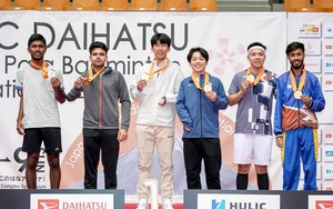 VĐV cầu lông người khuyết tật Việt Nam giành huy chương quốc tế đầu tiên trong sự nghiệp